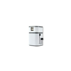 Adaptateur Electrique universel Blanc | ECP Grossiste informatique