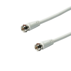 NONAU016357 Cordon Satellite Type F mâle mâle RG59 5m