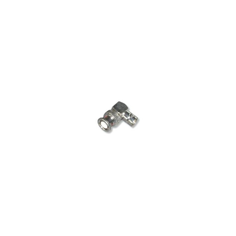 Adaptateur BNC M-BNC F coudé | ECP Grossiste informatique