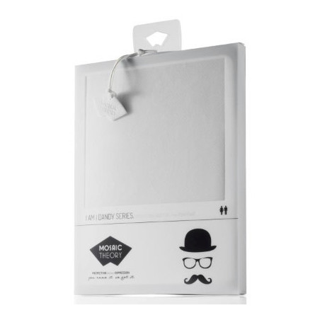 MOSET023468 MOS BUTTERFLY Etui pour Samsung Galaxy S5 Blanc