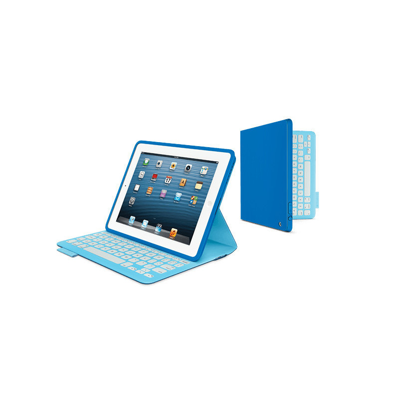 LOGCL024545 FabricSkin Folio pour iPad Electric Bleu