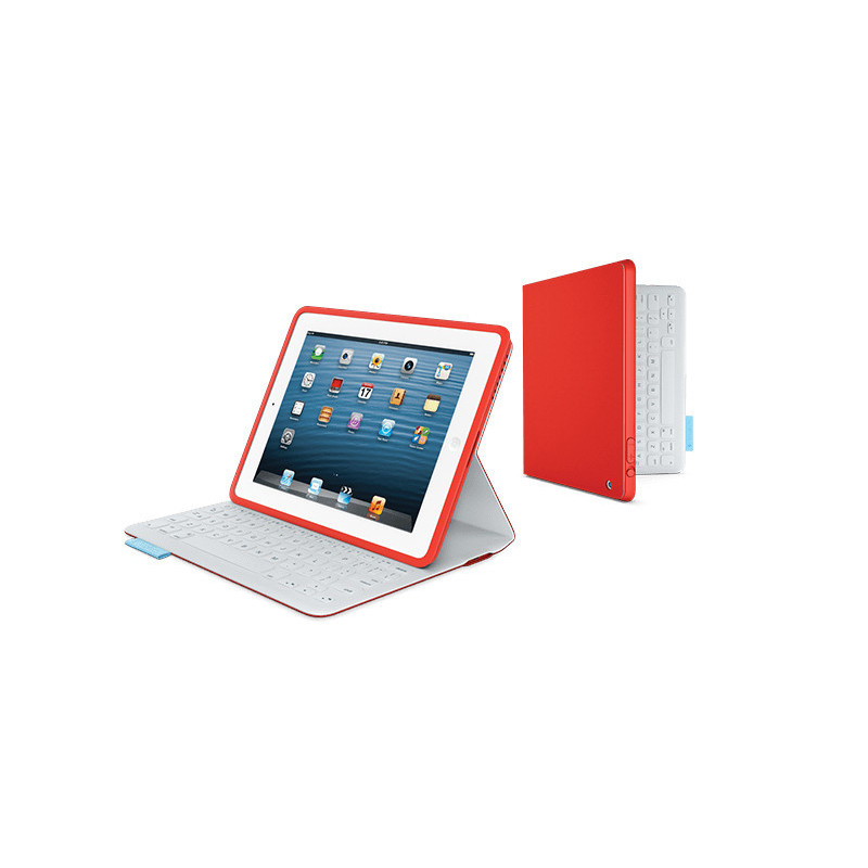 LOGCL024546 FabricSkin Folio pour iPad Mars Red
