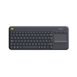 LOGCL026141 K400 PLUS BLACK CLavier sans fil avec TouchPad