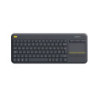 LOGCL026141 K400 PLUS BLACK CLavier sans fil avec TouchPad