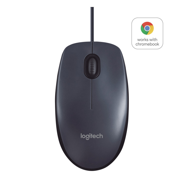 LOGSO021556 B100 Souris optique Black 800d