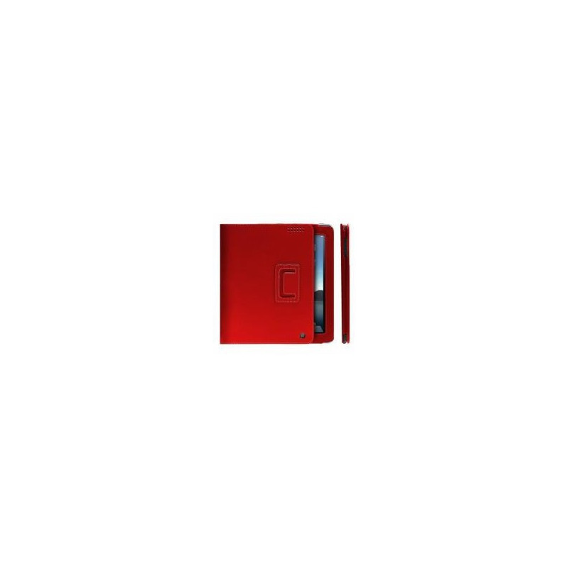 Etui-book pour iPad1/2 Rouge | ECP Grossiste informatique