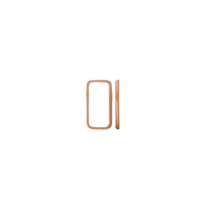 Bumper Samsung Galaxy S3 Crystal + Orange | ECP Grossiste informatique