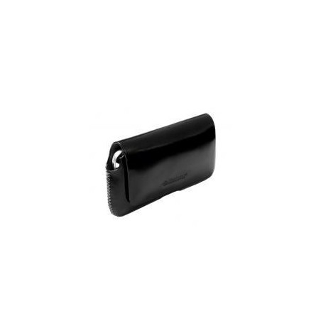 KRU Hector Black Etui Cuir pour Smartphone (L) | ECP Grossiste informatique