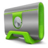 JOUBT010567 DESTOCKAGE JJ 23VRU GREEN EXT3.5 USB+LAN NAS