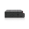 ICYMB027718 MB524SP-B Rack Amovible 4 baies SAS SATA HDD SSD 2.5p pour baie de 5.25p