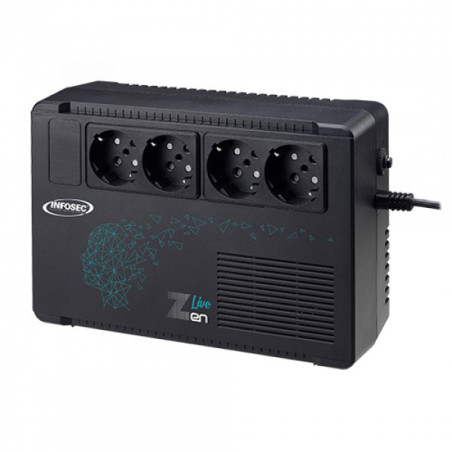 INFON032907 Onduleur Infosec Zen Live 500 500VA 300W