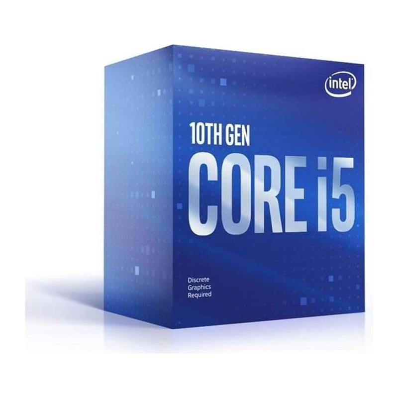 INTEL i5 10400F (2.9 Ghz / 4.3 Ghz) Gpu : Non - Ventirad : Inclus | ECP Grossiste informatique