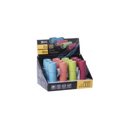 Torche x12 COB LED FLASHLIGHT 3×AAA | ECP Grossiste informatique
