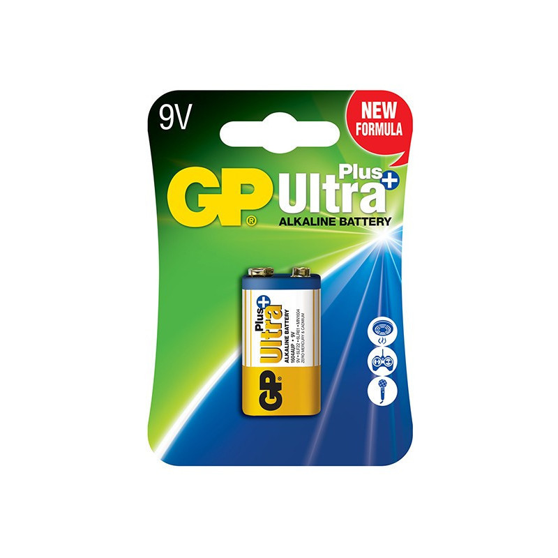 GPBCH033393 Blister 1 pile Ultra Plus Alcaline 9V
