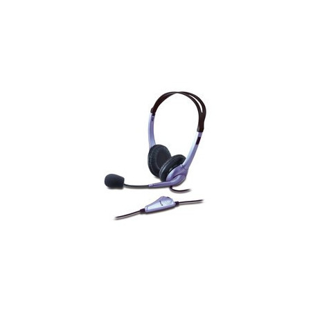 DESTOCKAGE HS-04S micro-casque double jack anti-bruit, volume ajustable | ECP Grossiste informatique