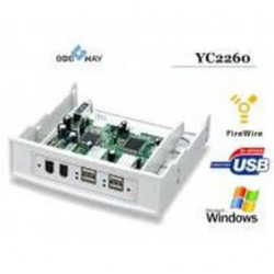 YC2260 Façade combo USB/IEEE | ECP Grossiste informatique