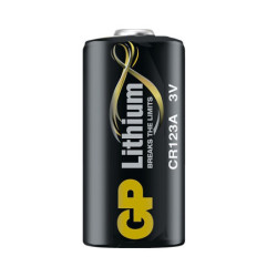 GPBCH007894 CR123A Blister 1 pile Lithium 1300mAh