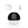 EZVCA030674 DESTOCKAGE EZVIZ C6T(RF edition) + Kit d/'alarmeWhite Cam IP Inter Motorisee Wifi HD 720p IR