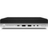 HP EliteDesk 705 G4 AMD A6 A6-9500E 8 Go DDR4-SDRAM 500 Go HDD Mini PC Noir