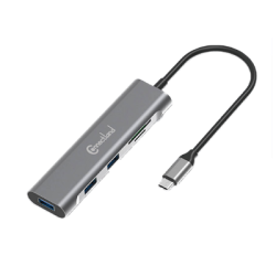 0301680 - Station d'accueil - USB-C (5 en 1) USB 3.0 X 3 PORTS + SD+TF | ECP Grossiste informatique