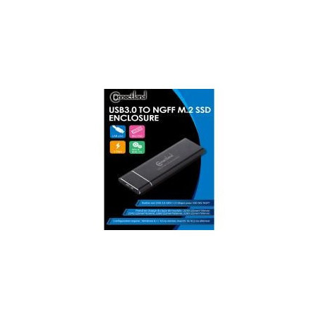 1920111 Boîtier SSD externe, M.2 NGFF vers USB 3.0 | ECP Grossiste informatique