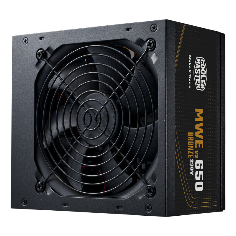 Cooler Master MWE Bronze 650 V3 230V unité d'alimentation d'énergie 650 W 24-pin ATX ATX Noir