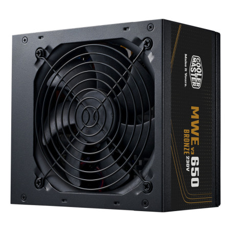 Cooler Master MWE Bronze 650 V3 230V unité d'alimentation d'énergie 650 W 24-pin ATX ATX Noir
