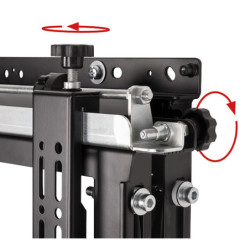 BTEEC035221 Support universel pour mur d'images avec micro-ajustement (VESA 600 x 400) - Noi