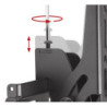 BTEEC035223 Support mural universel pour écran plat avec inclinaison (VESA 400) - Noir
