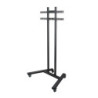 BTEEC035227 Grand chariot universel pour écrans plats support au sol (VESA 800 x 600) - 1.8m Ø50mm Poles - Noir - Gar10ans