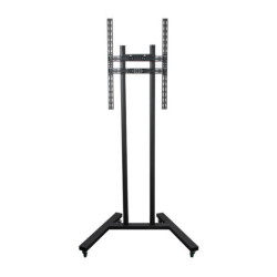 BTEEC035227 Grand chariot universel pour écrans plats support au sol (VESA 800 x 600) - 1.8m Ø50mm Poles - Noir - Gar10ans