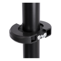 BTEEC035230 Collier accessoire en deux parties pour poteaux de Ø50mm - Noir - Gar10ans