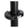BTEEC035230 Collier accessoire en deux parties pour poteaux de Ø50mm - Noir - Gar10ans