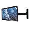 BTEEC035232 Support mural pour écran plat avec un seul bras (VESA 200) - Piano Noir - Gar10a