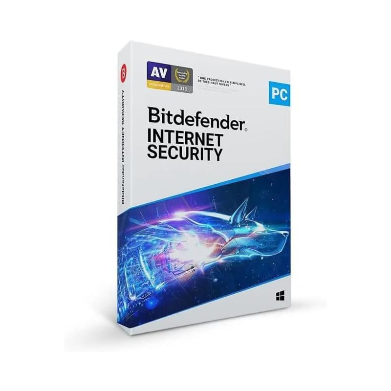 Bitdefender Internet Security Sécurité antivirus 1 licence(s) 1 année(s)