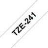 BROETI25882 DESTOCKAGE TZE-241 Ruban 18mm Noir Blanc