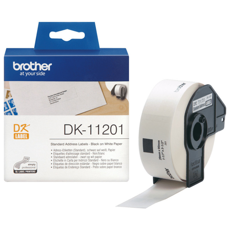 BROETI27508 BROTHER DK11201 29X90mm 400 Etiquettes