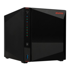 Asustor Nimbustor 4 NAS Bureau Intel® Celeron® J4105 4 Go DDR4 48 To HDD ADM Noir