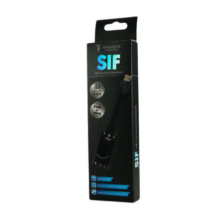 ADAPT. GAMING SIF USB-SON AUDIO 7.1,compatible PC, Playstation 4 | ECP Grossiste informatique