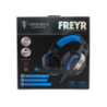 CASQUE 50mm GAMING FREYR JACK 2X3.5 MM+ USB/LED BLACK/BLUE,compatible PC, tablet | ECP Grossiste informatique
