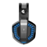 0915177 CASQUE 50mm GAMING FREYR USB 7.1 AVEC VIBRATION+LED BLACK/BLUE | ECP Grossiste informatique