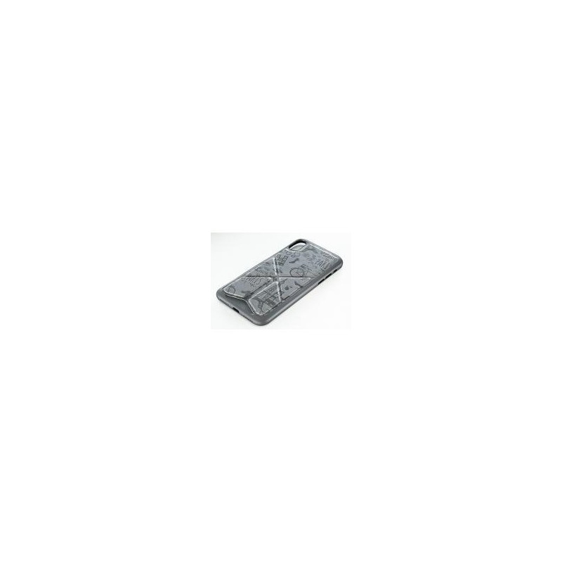 Etui iPhone X Paris-Smokey Gray pliable et magnétique | ECP Grossiste informatique