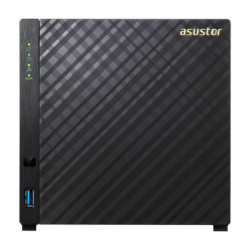 ASTBT032802 AS3204T v2 NAS 4 baies SATA 1.6 2.24GHz Qcore 2Go 2LAN Gb USB3.1