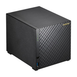 ASTBT032802 AS3204T v2 NAS 4 baies SATA 1.6 2.24GHz Qcore 2Go 2LAN Gb USB3.1