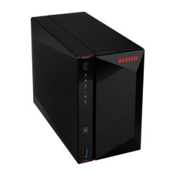 ASTBT032897 AS-5202T Boîtier NAS pour 2 DD 3.5 2.5p Dualcore 2Go