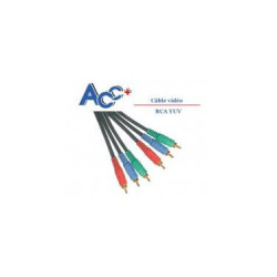 DESTOCKAGE Cordon 3RCA YUV (Component) RVB HD 20m | ECP Grossiste informatique