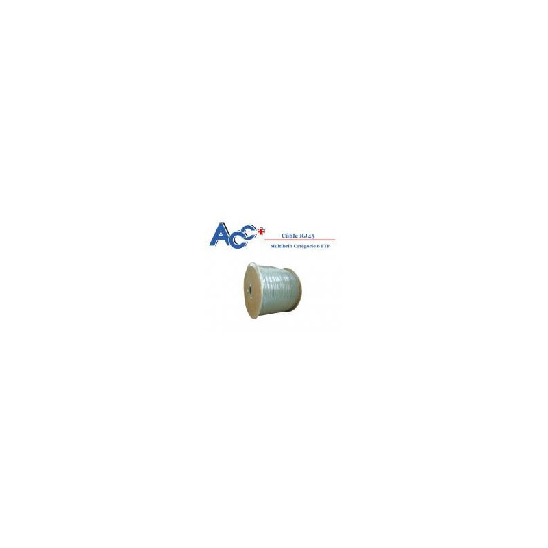 Cordon FTP CAT6 Multibrin (souple) 100m | ECP Grossiste informatique