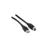 Cordon (x1) USB3.0 A-B M/M 9p 1.8m | ECP Grossiste informatique