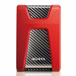ADADD034006 ADATA HD650 1TB Rouge HDD Externe 2.5p USB 3.2 Antichoc