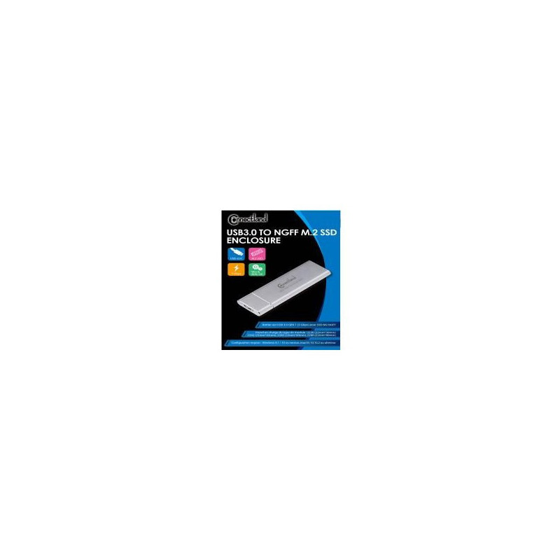 1920112 Boîtier SSD externe, M.2 NGFF vers USB 3.0 | ECP Grossiste informatique